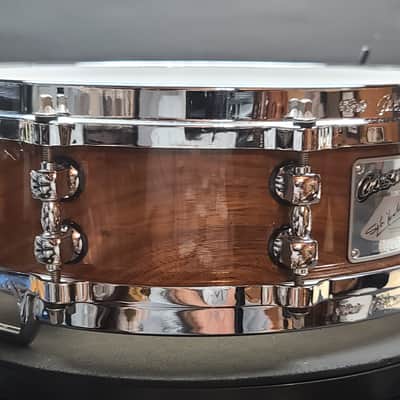 Cadeson Drum Co. 4"x14" Piccolo Snare Drum 1970's - WALNUT MAPLE BIRCH & CHERRY image 5