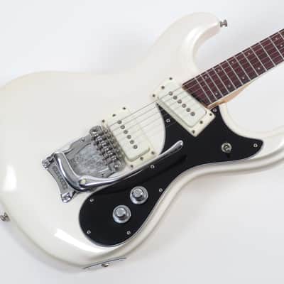1988 Mosrite V88 Ventures White Pearlescent -Semie Moseley Signature -One of the First V88s image 14