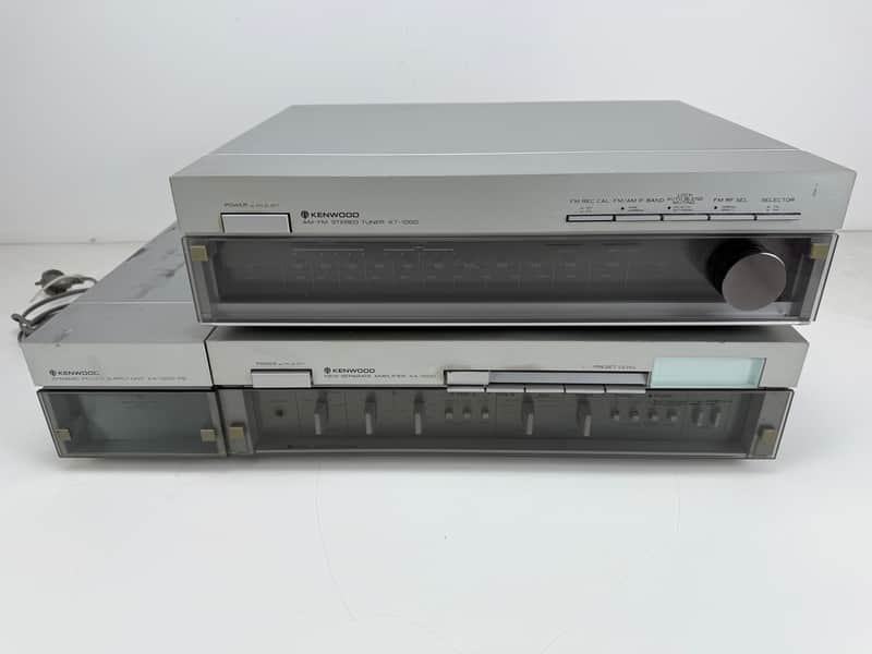 Kenwood KT-1000 Stereo Tuner / KA-1000 Power Amplifier / KA-1000PS Power supply image 1