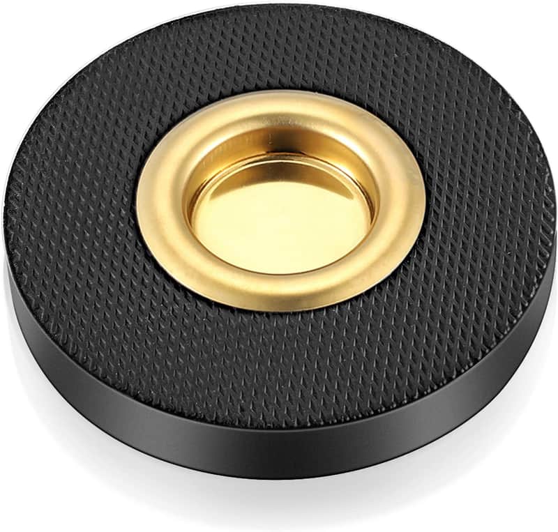 Rock Stop for Cello, Cello Endpin Rest for Floor Protector String Instrument Accessory Christmas Gift, Rock Stop Endpin Stand Holder with Reinforced Brass Cup & Rubber Mat Anti-Slip Base image 1