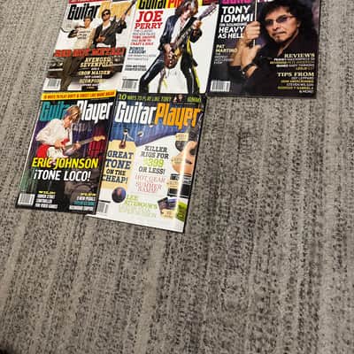 Guitar Player Magazine Guitar magazine 2010 and 1(2011) image 1