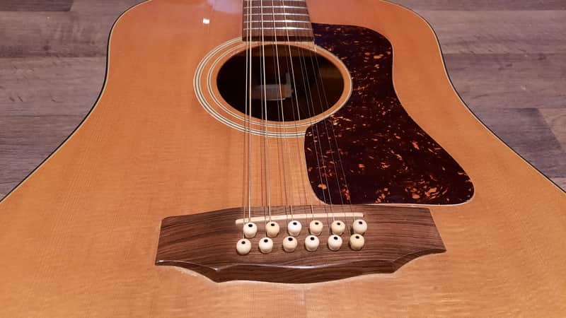 Guild D-25-12 - Natural Early 90s Westerly USA | Reverb