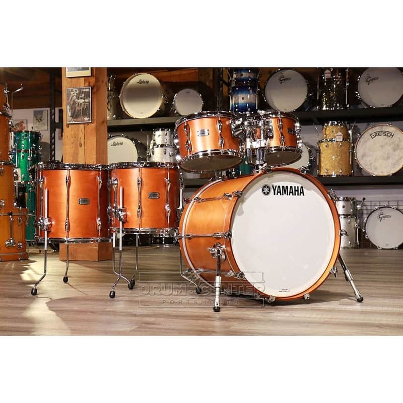 Yamaha Recording Custom 5pc Drum Set 22/10/12/14/16 Real Wood image 1