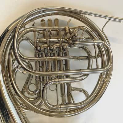 Mint Open Box Conn 8D Double French Horn in Solid Nickel-Silver; with Case and Mouthpiece image 8