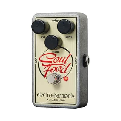 Electro-Harmonix Soul Food Transparent Overdrive Electric Guitar Pedal 2026 NEW image 1