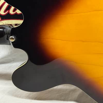 Epiphone Sheraton II 2 Semi-Hollowbody Guitar with Case - MIK Korea 2003 - Vintage Sunburst image 16