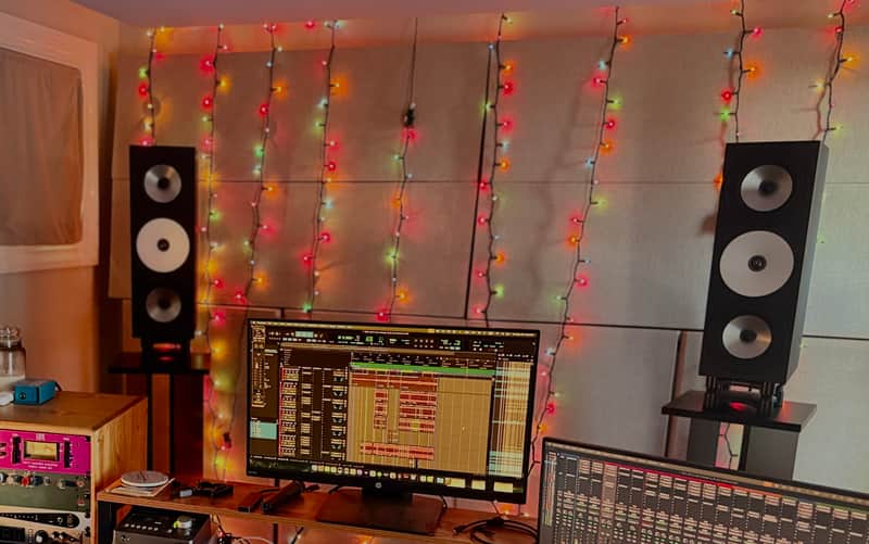 Amphion Two18 Passive Studio Monitors - Pair 2016 - Present - Black image 1