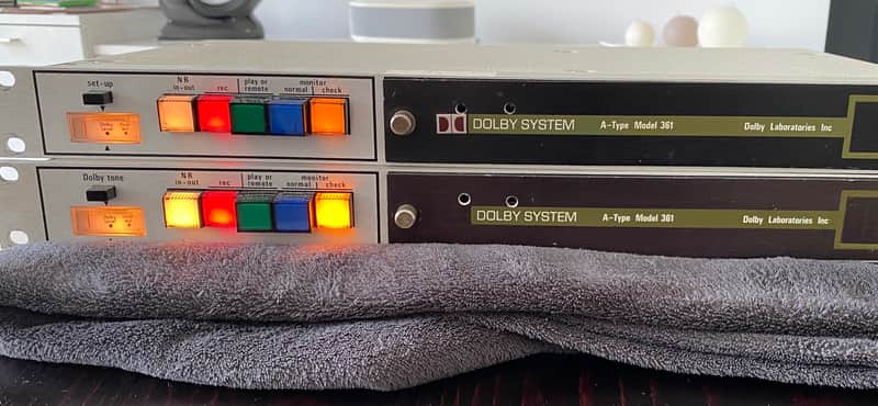 Dolby Laboratories Inc Dolby System A-Type Model 361 Dolby SR Matched Pair image 1