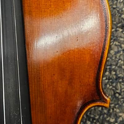 D Z Strad Violin - Model 400 - 3/4 Size- Light Antique Finish Violin Outfit (New - Blemished) image 12