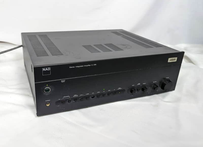 NAD C370 Stereo Integrated Amplifier - 2001 Black image 1