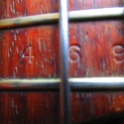 Mosrite The Ventures Bass Guitar, 1964, Candy Apple Red, Case image 4