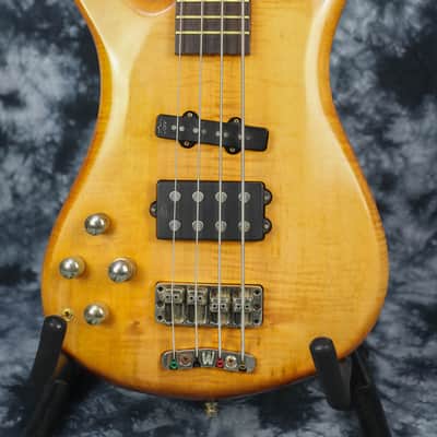 Warwick Streamer LX Jazzman Bass 2006 Honey Violin Left Handed image 3