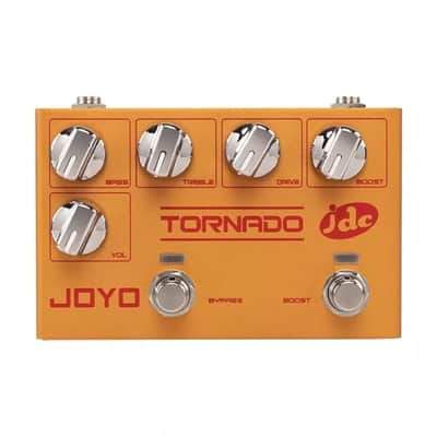 JOYO R-21 TORNADO Dual Channel Overdrive + Boost 4 Guitar or Bass Pedal Independent Foot-switch image 1