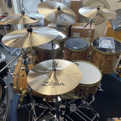 Tama Starclassic "50th Anniversary" limited drum set 2022` Tamo Ash/satin gold hardware image 8