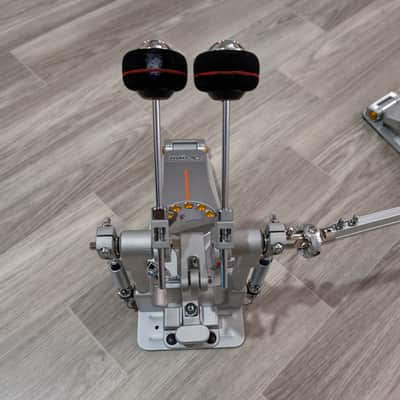 Pearl P3002D Eliminator Demon Direct-Drive Double Bass Drum Pedal 2010s - Silver / Grey image 3