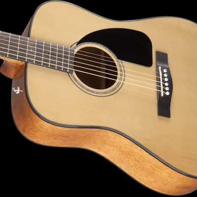 Fender CD-60 Dreadnought V3 Natural With Case image 6