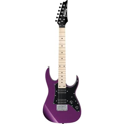 Ibanez miKro Series GRGM21M Electric Guitar, Maple Fretboard, Metallic Purple image 2