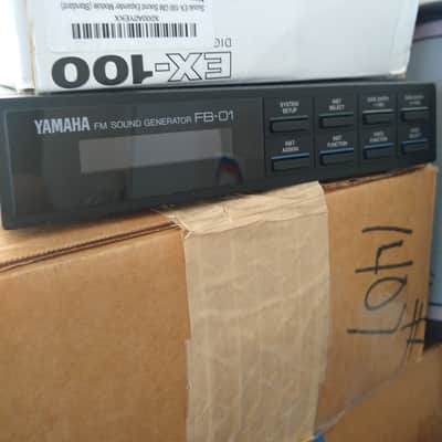 Yamaha FB-01 FM Sound Generator 1986 - 1987 - Black image 2