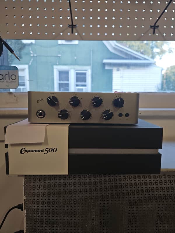 Darkglass Electronics Exponent 500 500-Watt Bass Amp Head 2022 - Present - Silver image 1
