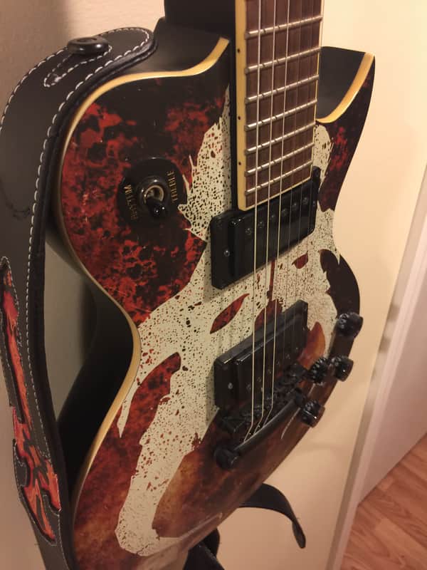 ASG custom Demon Hunter Blood Soaked guitar Demon Hunter Blood Soaked image 1