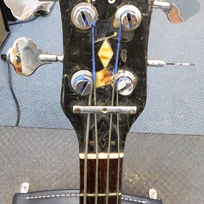 Vintage Hoyer Model 43 London Bass Semi Hollow Body Electric Bass Guitar image 5