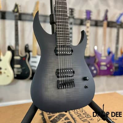 Schecter Keith Merrow KM-7 MK-III Legacy 7-String Electric Guitar-Transparent Black Burst image 3