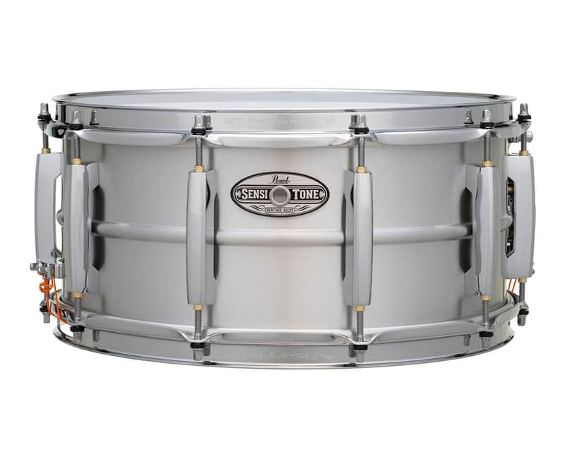Pearl Sensitone Heritage Alloy 14"x6.5" Aluminum Snare image 1