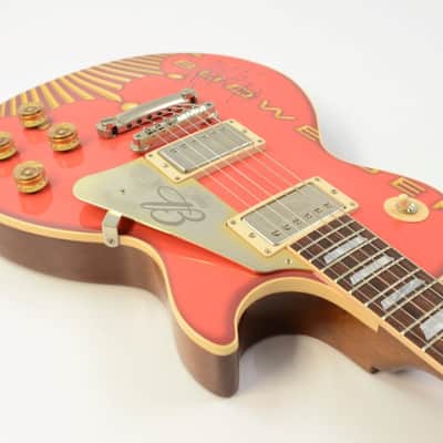 Gibson Custom Shop Les Paul Standard Electric Guitar - Budweiser w/ OHSC Signed image 7