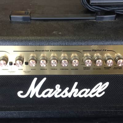 MARSHALL MG100HDFX HEAD + MARSHALL 4X12 CAB w/FOOTSWITCH image 1