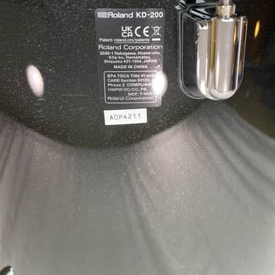 Roland KD-200 20" Shell V-Kick Bass Drum Acoustic Style Roland KD200 image 13