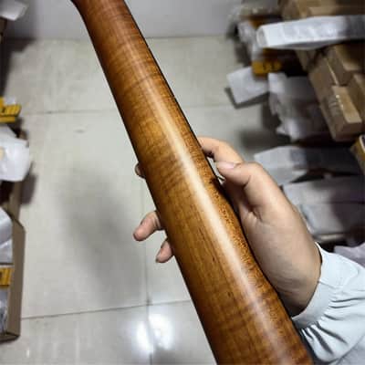 7 string 24 frets Satin Roasted Maple electric guitar neck DIY rosewood parts Width at Nut: 48mm image 6