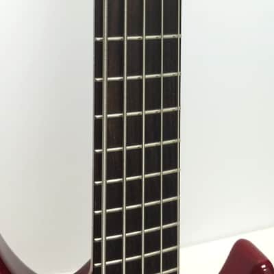 Tobias Toby Deluxe V 5-String Electric Bass Guitar - Trans Red image 4