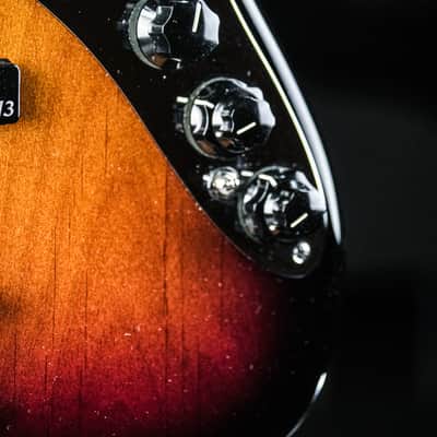 2013 Fender American Deluxe Jazz Bass 3-color sunburst image 7