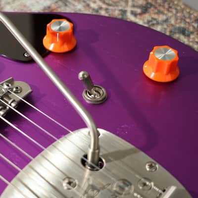 Deimel Guitar Works Doublestar RawTone Set-Neck - 2024 - Open Pore, Matt Purple Candy Metallic. NEW, (Authorized Dealer) image 5