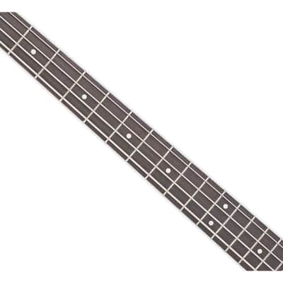 Aria Pro II SB-700 4-String Bass Guitar - Paduak Red image 3
