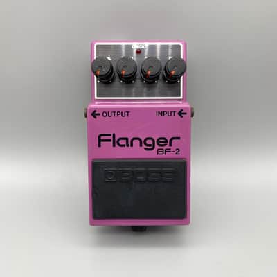 Boss BF-2 Flanger 1980-1984 (Black Label) Made In Japan | Reverb