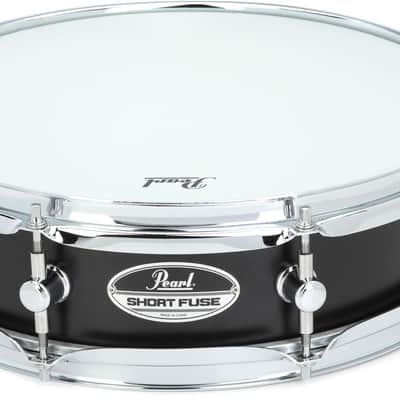 Pearl Short Fuse Piccolo Snare Drum - 3.5 x 13-inch - Black Steel image 1