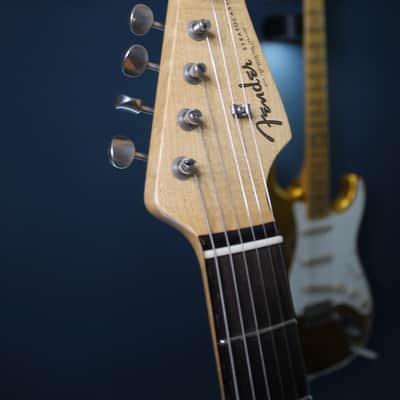 Fender CS Masterbuilt 63 Stratocaster Closet Classic by Greg Fessler 2015 - Burgundy Mist image 4