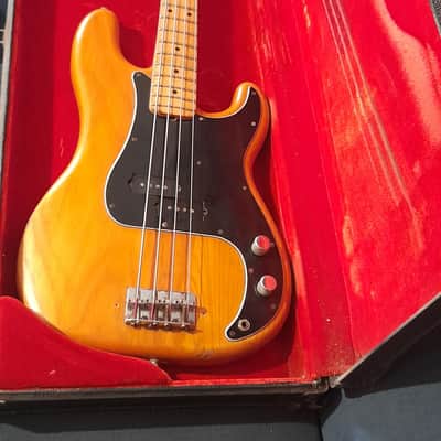 Fender Precision Bass 1975 – Natural Finish (100% Original Pickups & Electronics) image 1