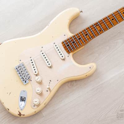 2020 Fender Custom Shop NAMM ‘17 Limited Edition 1956 Stratocaster Roasted Relic White w/ Case, CoA image 1