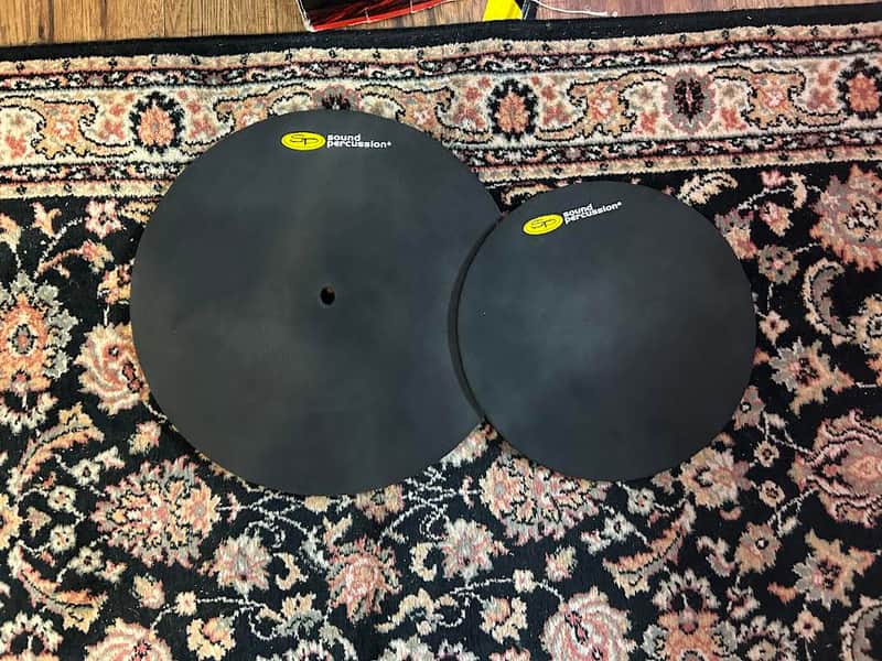 2 Pack Sound Percussion 10" Drum and 13" Hihat Mutes image 1