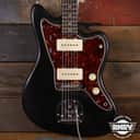 1961 Fender Jazzmaster Black Refin Huge Neck