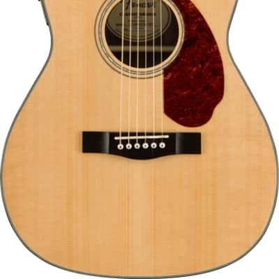 Fender Classic Design CC-140SCE Concert Natural Electro Acoustic Guitar & Case image 1