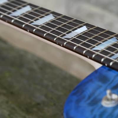Patrick James Eggle Macon CT Single Cut - Nitro Blue Burst image 9