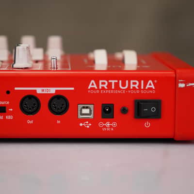 Arturia Minibrute RED Special Edition 25-Key Analog Synthesizer Keyboard #56859 image 11