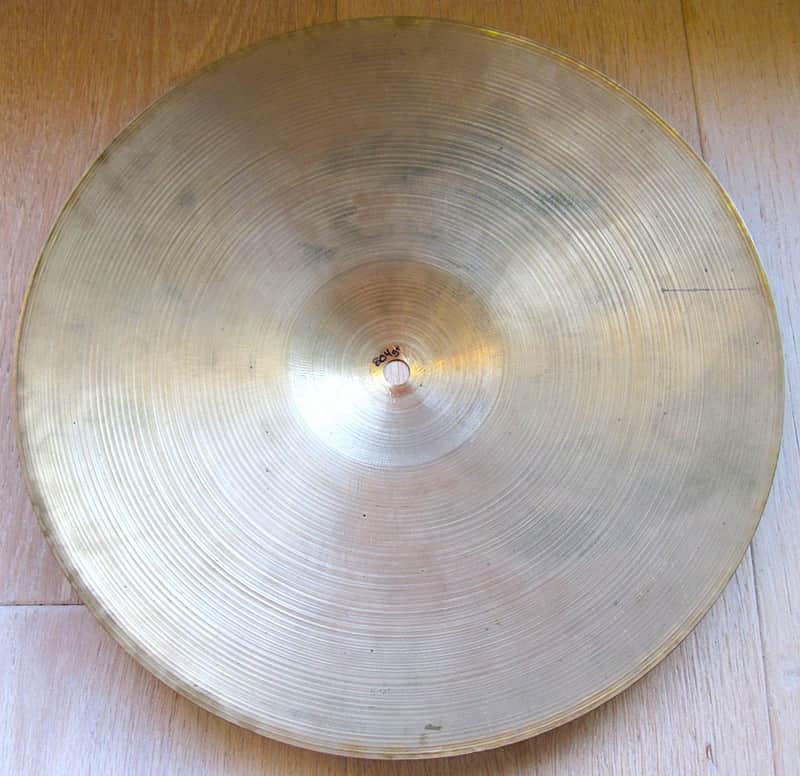 14" Zildjian A Paper-Thin Hihat Cymbal - Vintage image 1