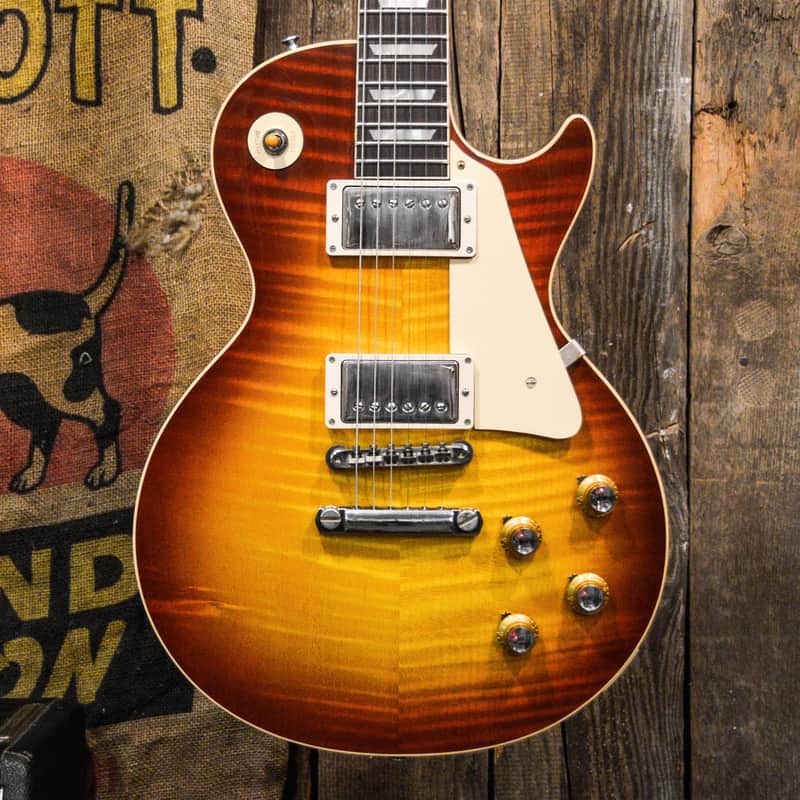 Gibson Custom Shop 60th Anniversary '60 Les Paul Standard Reissue V2 Tomato Soup Burst image 1