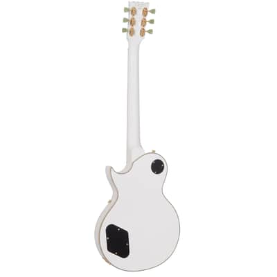 Vintage Reissued V100AW Arctic White - Single Cut Electric Guitar image 2