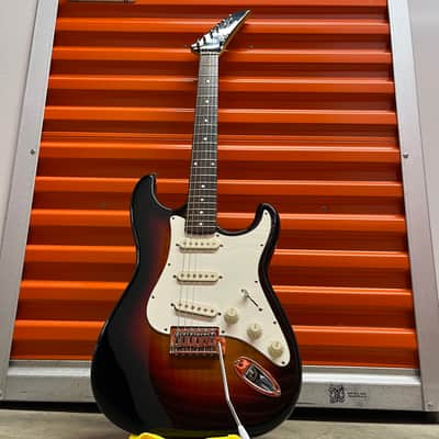 Kramer KS-400 Stratocaster Sunburst w/ Gator Case image 4