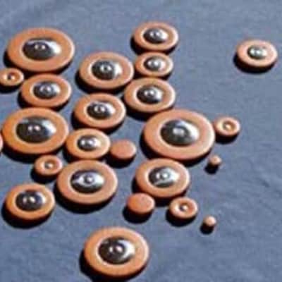 ALTO Sax Pads - MADE IN USA - FOR BUESCHER - FREE GLUE image 1